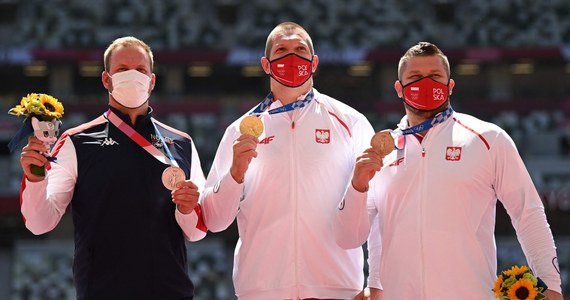 Wojciech Nowicki, Paweł Fajdek i Patryk Dobek otrzymali medale igrzysk w Tokio