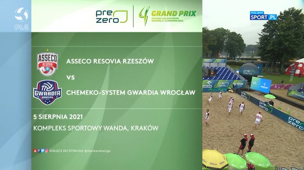 Skrót meczu turnieju PreZero Grand Prix siatkarzy 2021 Asseco Resovia Rzeszów – Chemeko-System Gwardia Wrocław 2:0 (25:23, 26:24).