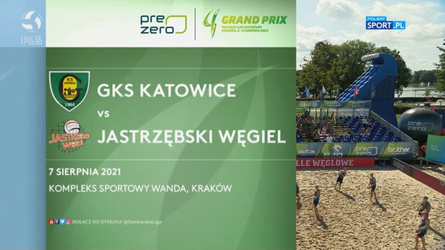 Skrót meczu GKS Katowice – Jastrzębski Węgiel w ramach PreZero Grand Prix siatkarzy 2021.