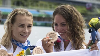 Tokio 2020. Karolina Naja chorążą reprezentacji Polski podczas ceremonii zamknięcia