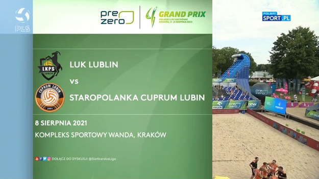 Skrót meczu LUK Lublin  – Staropolanka Cuprum Lubin w PreZero Grand Prix siatkarzy 2021.