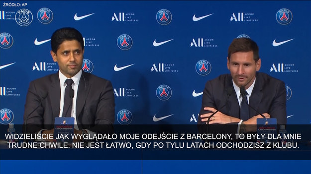 Lionel Messi: Widzieliście jak wyglądało moje odejście  z Barcelony, to były dla mnie trudne chwile. Nie jest łatwo, gdy po tylu latach odchodzisz z klubu. Od momentu, gdy tu przyjechałem, czuję się bardzo szczęśliwy i nie mogę się już doczekać pierwszego treningu.  Od pierwszych minut, czuję się tu wspaniale, podobnie jak moja rodzina. Czekam tylko na rozpoczęcie treningów, żeby pracować z drużyną i wejść w nowy etap życia. 
Źródło: AP