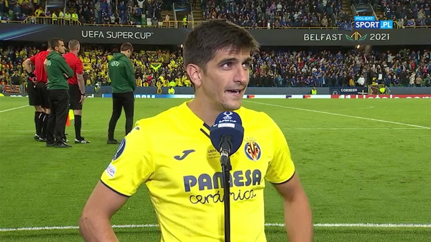 Wywiad z Gerardem Moreno po meczu o Superpuchar Europy pomiędzy Chelsea a Villarreal.
