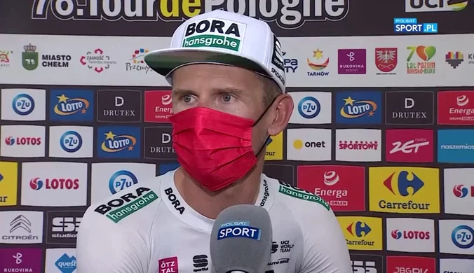 Tour de Pologne. Maciej Bodnar: Przyjechałem tutaj, by pomagać młodym liderom (ZDJĘCIA POLSAT SPORT). Wideo