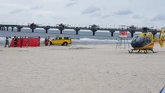 Międzyzdroje: Akcja ratunkowa. Na plaży lądował śmigłowiec LPR 