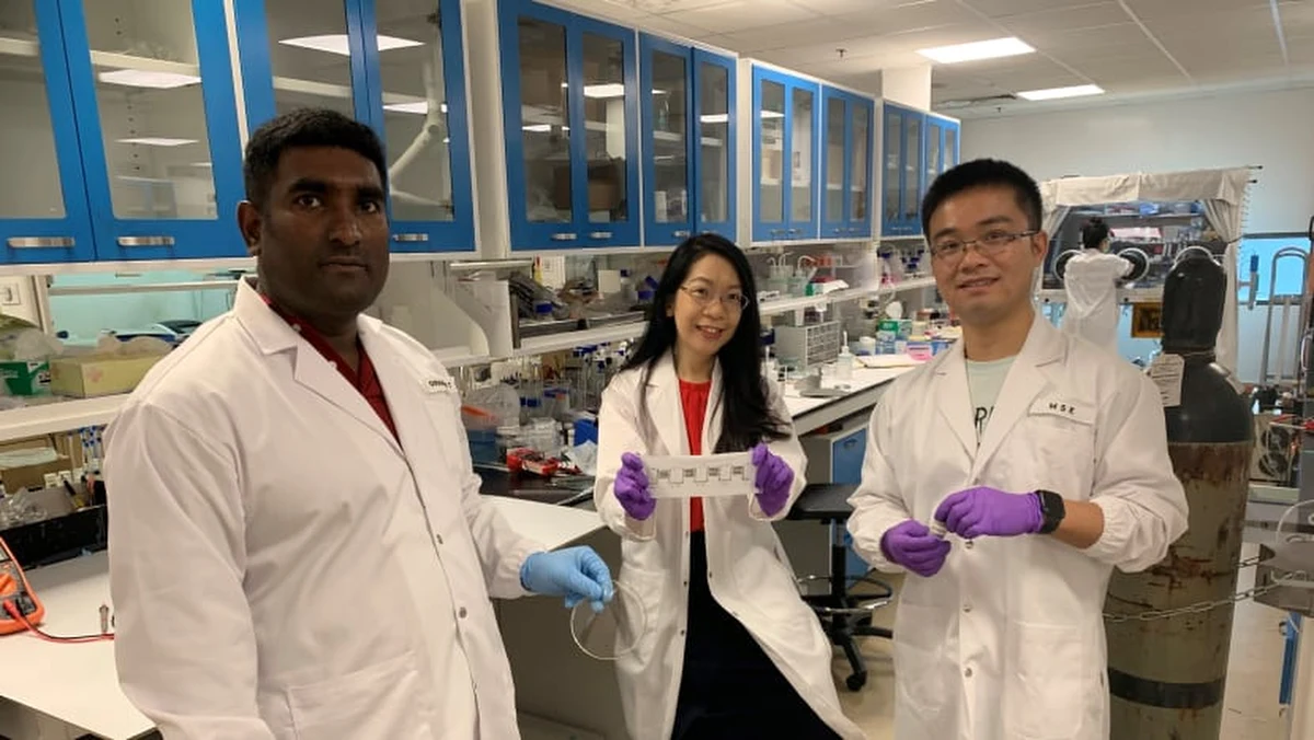 Naukowcy z Singapuru opracowali baterię ładowaną ludzkim potem. Ma ona zasilać przenośne urządzenia elektryczne: inteligentne zegarki czy czujniki monitorujące funkcje życiowe.