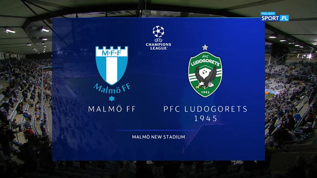 Malmoe - Ludogorets 2-0 (1-0)
Bramki: Birmancevic 26, Berget 61.