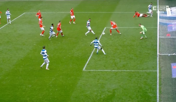 Championship. Queens Park Rangers FC - Barnsley FC 2-2. Skrót meczu (ELEVEN SPORTS). Wideo