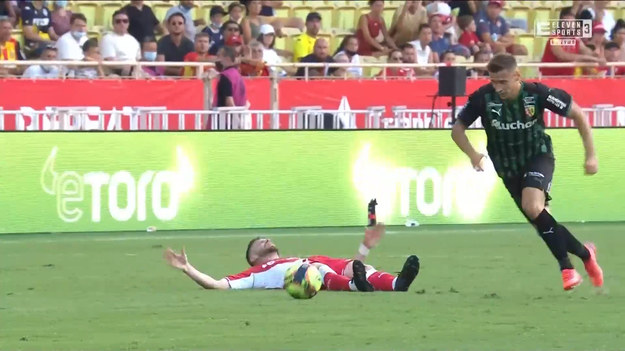 Piękna asysta Przemysława Frankowskiego w ostatnich minutach! 
Skrót meczu z Monaco - Lens 0-2.