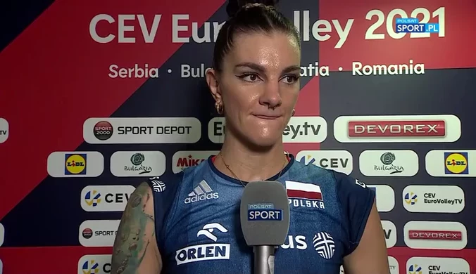 Malwina Smarzek: Cieszę się, że zagrałam dobry mecz (POLSAT SPORT) Wideo