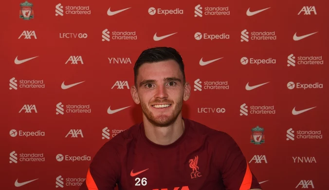 Premier League. Andrew Robertson na dłużej w Liverpoolu