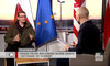Premier Morawiecki w "Gościu Wydarzeń": Dysponujemy filmem, który potwierdza, że to funkcjonariusze białoruscy eskortują uchodźców na granicę z Polską