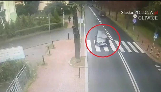 Gliwice: Wtargnęła pod nadjeżdżający samochód. Zmiotło ją z pasów