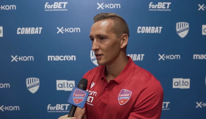 Raków Częstochowa przed meczem z KAA Gent : „Połowo roboty została zrobiona” Wideo