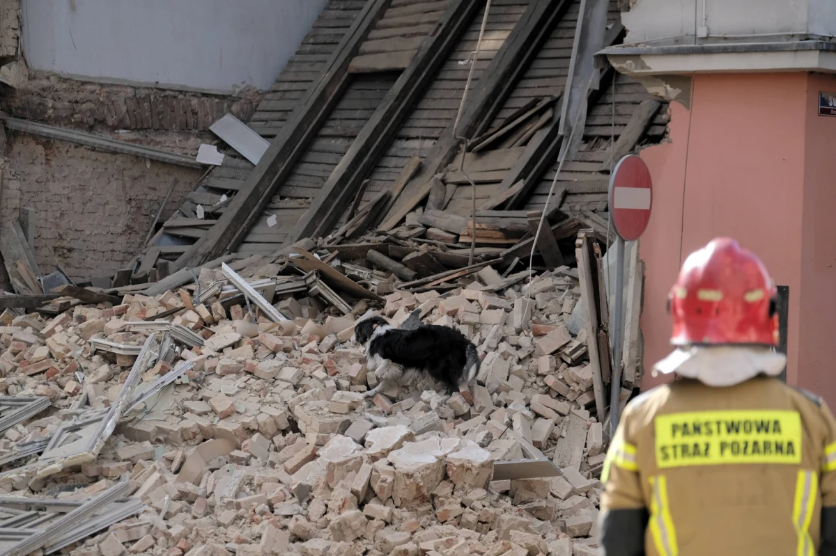 Są prokuratorskie zarzuty za katastrofę budowalną w centrum Rybnika na Śląsku. W marcu runęła tam ściana remontowanej kamienicy.