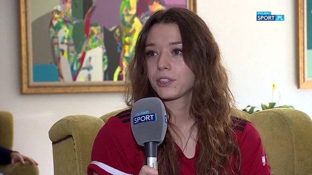 ME siatkarek. Zuzanna Górecka: Ostatnia akcja z Bułgarią siedziała mi w głowie (POLSAT SPORT). Wideo