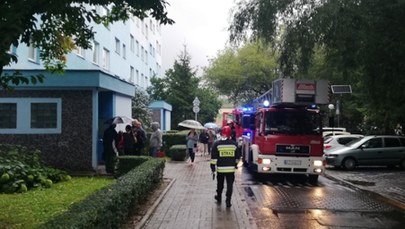 Pożar wieżowca w Rzeszowie. 24 osoby ewakuowane