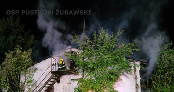 ​Trzech mężczyzn zginęło w pożarze w Cieszycach koło Wrocławia. Palił się budynek gospodarczy. Akcja gaśnicza zakończyła się nad ranem. 