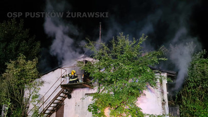 Tragiczny pożar koło Wrocławia. Zginęły trzy osoby