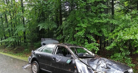 Nie żyje 23-letni mieszkaniec powiatu kolbuszowskiego, który dziś rano stracił panowanie nad samochodem w Trześni (woj. podkarpackie). Policja wyjaśnia okoliczności śmiertelnego wypadku.