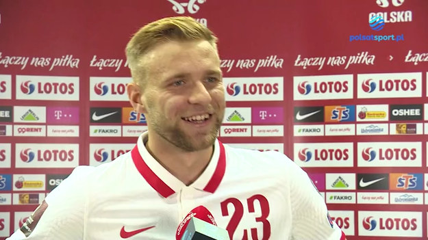 Rozmowa z Tymoteuszem Puchaczem po meczu Polska - Albania (4:1).