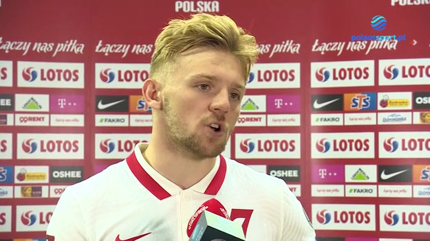 Rozmowa z Kamilem Jóźwiakiem po meczu Polska - Albania (4:1).