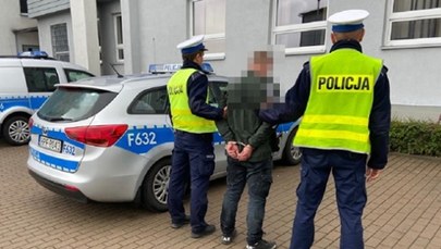 Łódzkie: Ukrainiec w kradzionym aucie zatrzymany po policyjnym pościgu