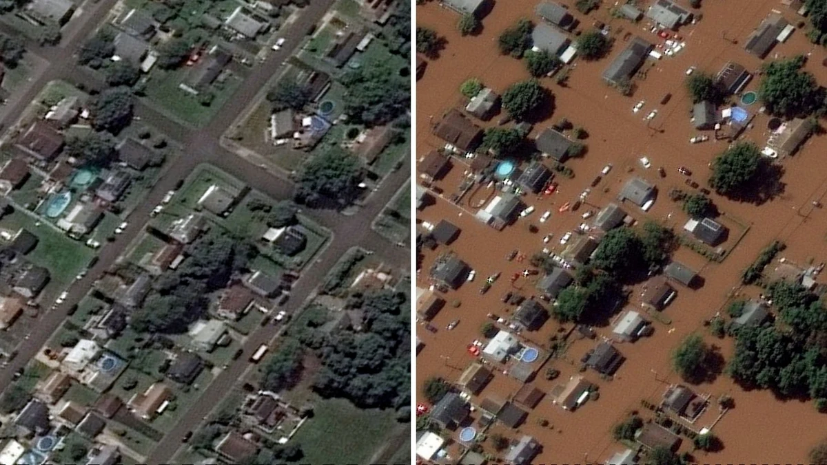 Na Wschodnim Wybrzeżu USA zwiększa się tragiczne żniwo huraganu Ida. W regionie szaleją tornada wywołujące burze i tragiczne w skutkach powodzie. Według ostatniego bilansu w zalanych domach i samochodach zginęło co najmniej 46 osób. Skalę zniszczeń można zobaczyć na zdjęciach satelitarnych. 