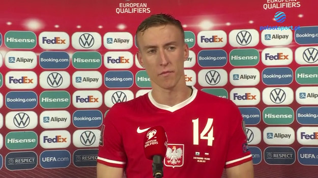 Rozmowa z Adamem Buksą po meczu San Marino - Polska. 