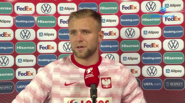 Rozmowa z Tymoteuszem Puchaczem po meczu San Marino - Polska.