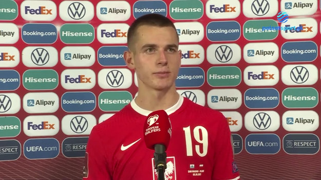 Jakub Kamiński podsumował debiut w reprezentacji Polski.