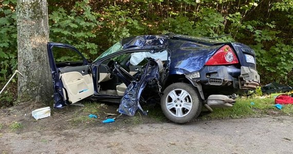 ​Tragiczny wypadek w pomorskiej gminie Cewice. W niedzielne popołudnie samochód, którym jechały cztery osoby, wjechał w drzewo. Na miejscu zginął 19-latek, zawodnik MMA. Inny z pasażerów jest w stanie ciężkim.