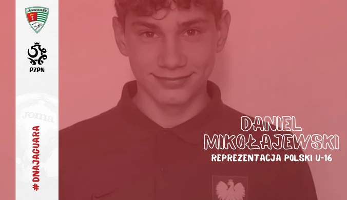Daniel Mikołajewski z Jaguara Gdańsk powołany do reprezentacji Polski U16