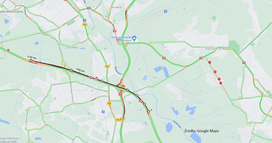 /Google Maps  /Zrzut ekranu