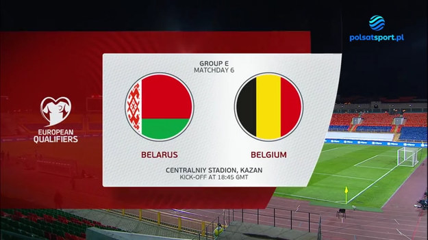 Białoruś - Belgia 0-1 (0-1)
Bramka: Praet 33