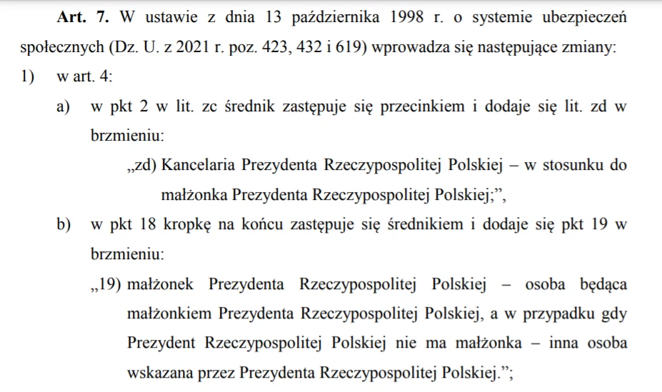 Kontrowersyjny zapis ustawy procedowanej w Senacie