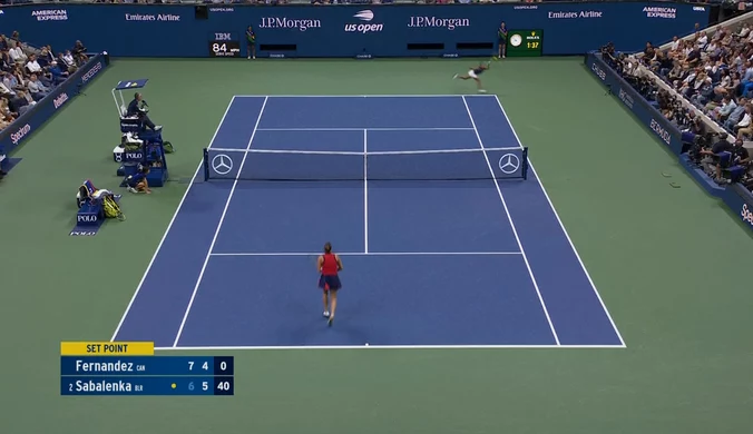 US Open. Fernandez pokonała Sabalenkę i zagra w finale! WIDEO