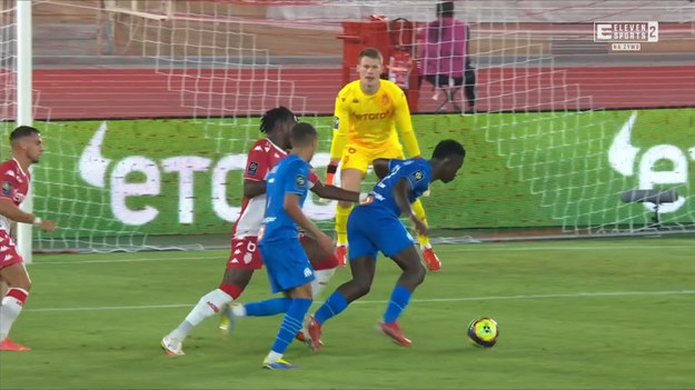 Skrót meczu AS Monaco - Olympique Marsylia (0-2).