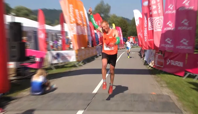 12. Festiwal Biegowy w Piwnicznej-Zdroju. Piotr Jaśtal wygrał górski bieg na 23 km. Wideo