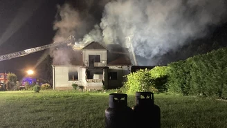 Opolskie: Wybuch i pożar w budynku mieszkalnym. Jedna osoba poszkodowana