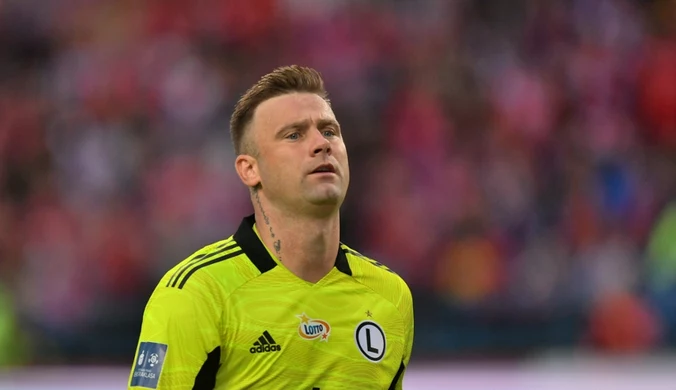 Legia Warszawa. Artur Boruc wyładował wściekłość na koledze z zespołu