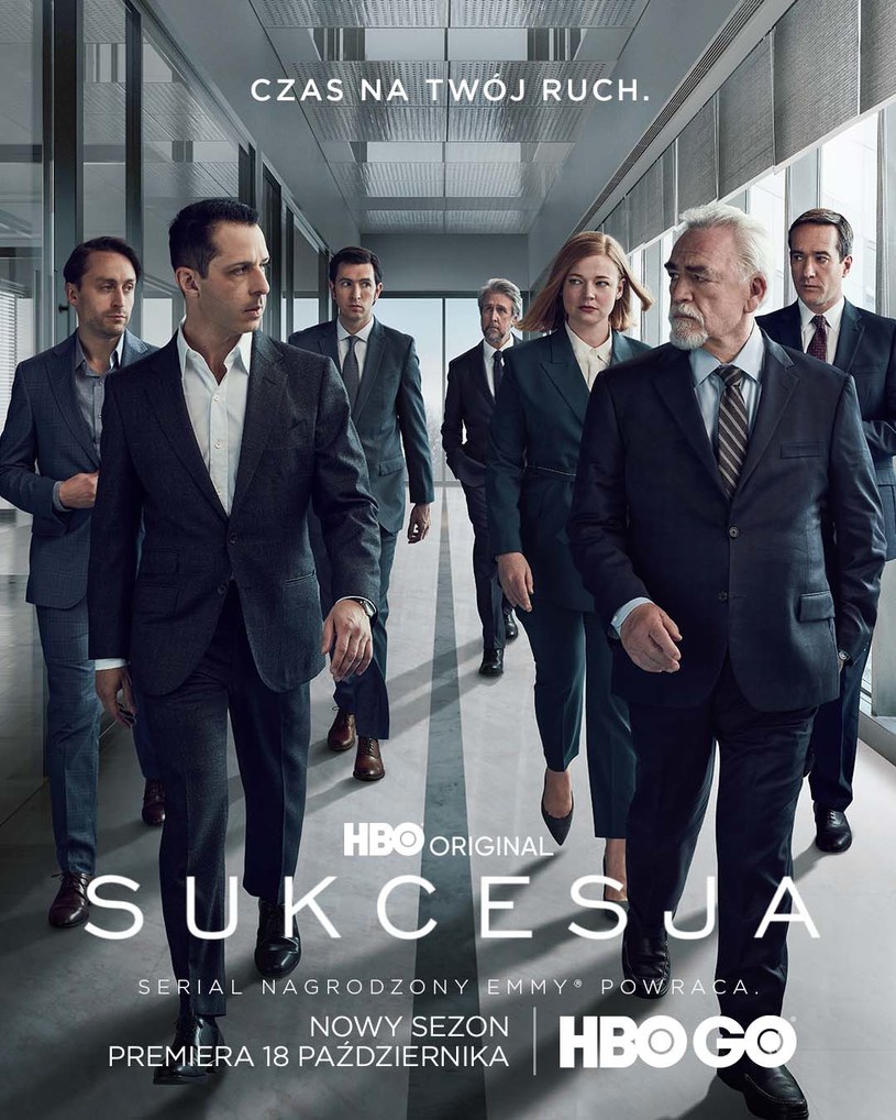 Serial HBO "Sukcesja", którego drugi sezon nagrodzony został siedmioma statuetkami Emmy, w tym dla najlepszego serialu, powraca z nowym, trzecim sezonem. Jego premiera odbędzie się już 18 października w HBO i HBO GO.  