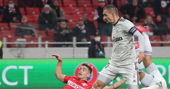 Legia Warszawa wygrała w Moskwie ze Spartakiem 1:0 (0:0) w pierwszym meczu fazy grupowej piłkarskiej Ligi Europy. W czwartek w drugim spotkaniu grupy C angielskie Leicester City podejmie Napoli.