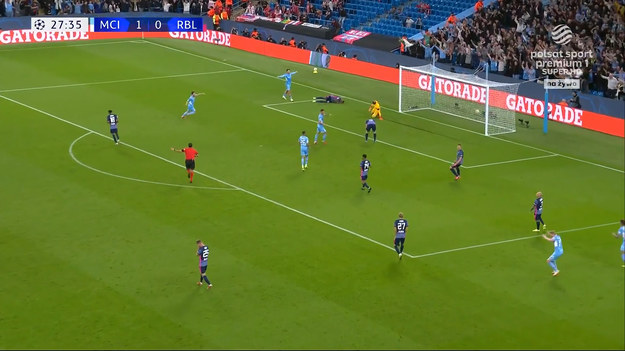 W starciu 1. kolejki Ligi Mistrzów, które rozegrane zostało 15 września, drużyna Manchesteru City zwyciężyła z RB Lipsk 6-3 (3-1). Mecz odbył się na Etihad Stadium.

