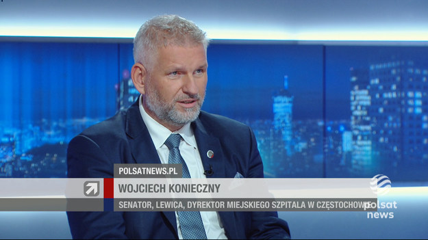 Wojciech Konieczny, senator Lewicy i dyrektor szpitala miejskiego w Częstochowie, odniósł się do dzisiejszych słów Grzegorza Brauna do ministra Adama Niedzielskiego. - To ujawnienie podejścia do polityki - ocenił, dodając: spuśćmy zasłonę milczenia, takie słowa nigdy nie powinny paść, niech się tym zajmą odpowiednie organy.Senator był pytany o trwający od soboty w Warszawie protest medyków. - Pan minister Niedzielski nie ma nic do zaoferowania protestującym medykom, nie ma takich możliwości. Możliwości są po stronie premiera, całego rządu - stwierdził. - Jeżeli pan minister chce pomóc, to powinien pochodzić po "białym miasteczku", porozmawiać, obniżyć temperaturę emocji i doprowadzić do spotkania z premierem - dodał w rozmowie z Bogdanem Rymanowskim.Fragment programu "Gość Wydarzeń", emitowanego na antenie Polsat News.