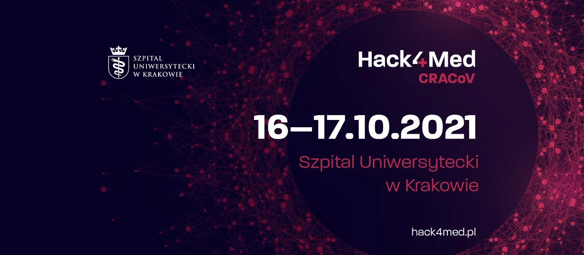 Hackathon, czyli unikatowe wydarzenie, które połączy rywalizację specjalistów IT z medycyną. Dzięki niemu może powstać innowacyjne narzędzie do walki z Covid-19. Hackathon „Hack4Med” po raz pierwszy w historii organizowany jest przez Szpital Uniwersytecki w Krakowie wraz z firmą Codete. 