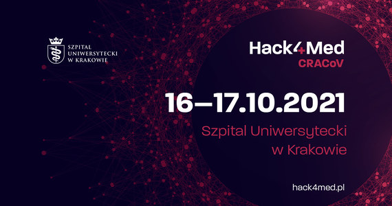 Hackathon, czyli unikatowe wydarzenie, które połączy rywalizację specjalistów IT z medycyną. Dzięki niemu może powstać innowacyjne narzędzie do walki z Covid-19. Hackathon „Hack4Med” po raz pierwszy w historii organizowany jest przez Szpital Uniwersytecki w Krakowie wraz z firmą Codete. 