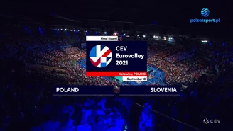 ME siatkarzy 2021. Polska – Słowenia 1-3. Skrót meczu (POLSAT SPORT). Wideo