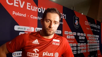 ME siatkarzy 2021. Grzegorz Łomacz: Słoweńcy są wspaniałą drużyną, pokazali to dzisiaj na boisku. Wideo