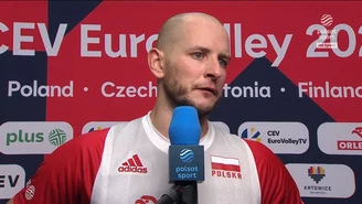 Siatkarskie ME. Bartosz Kurek po meczu Polska - Serbia. WIDEO (Polsat Sport)